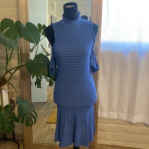 Foxiedox mock neck dress